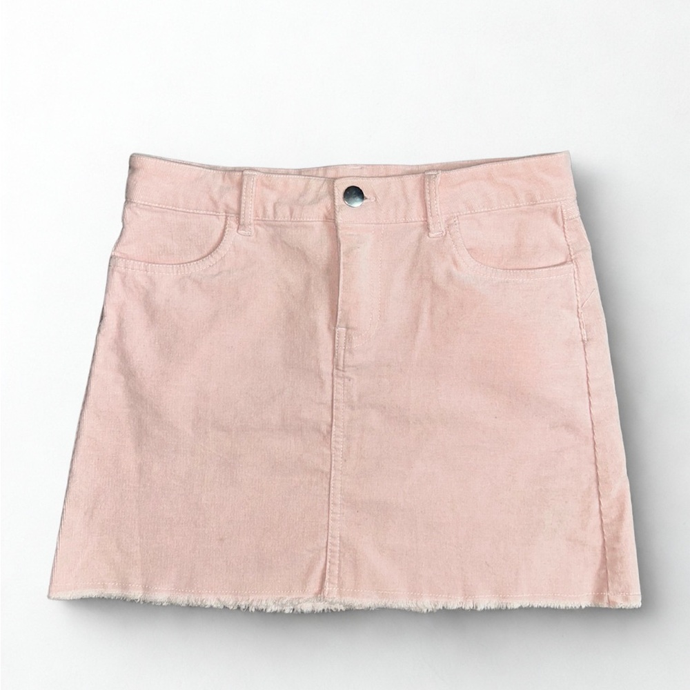 Forever 21 | Light Peachy-Pink Corduroy Mini Skirt | Size Girls 13/14